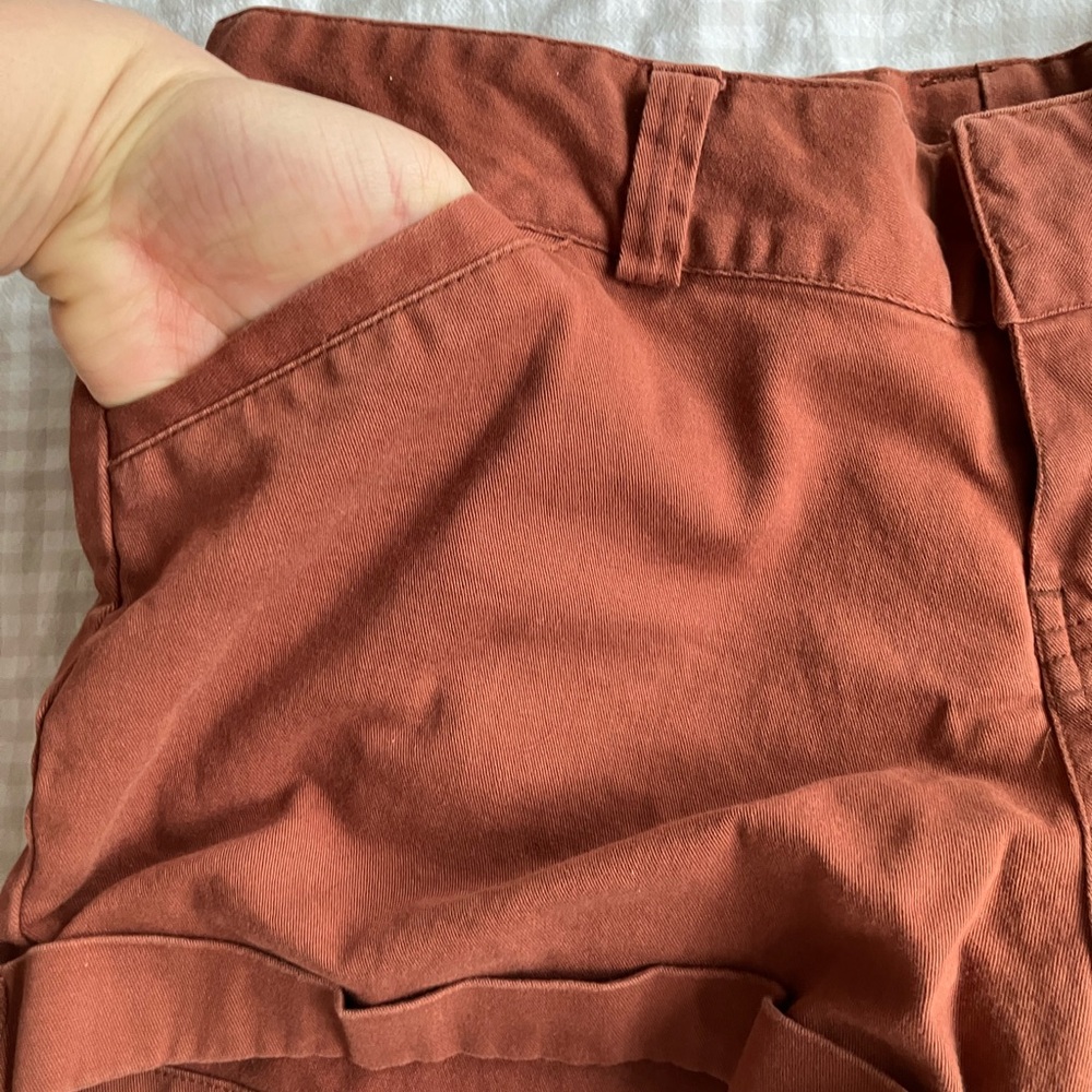 Rue21 Rust Mini Shorts - Picture 3 of 7